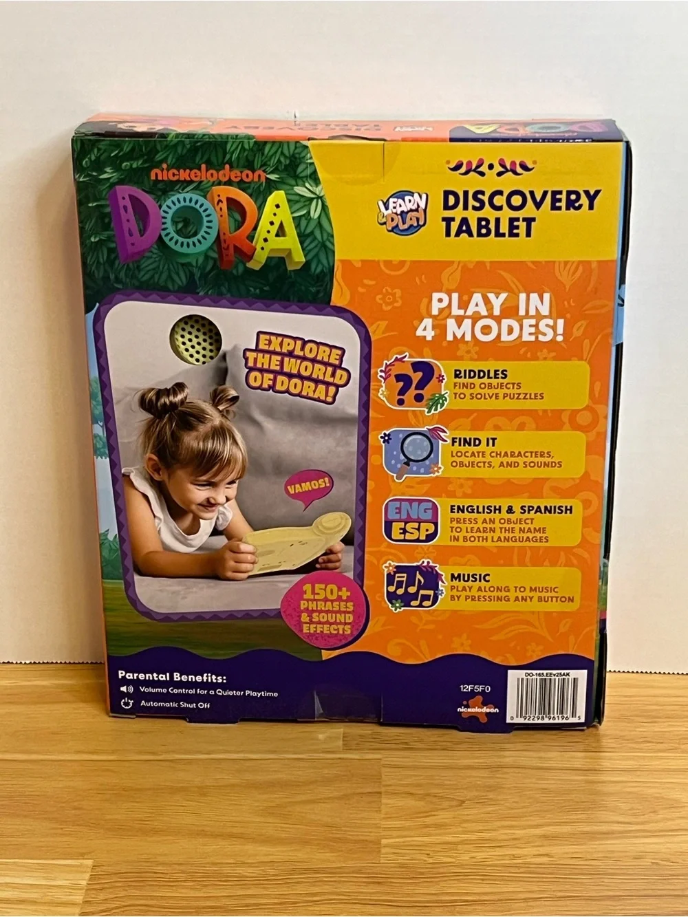 Nickelodeon Dora Discovery Tablet - Yellow with Multicolor Buttons
